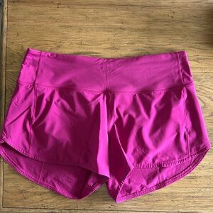 Lululemon Speed Up, High Rise Short - 4in, size 10